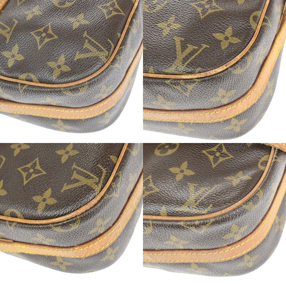 LOUIS VUITTON Senlis Shoulder Bag Monogram Leather Brown France - Picture 7 of 16